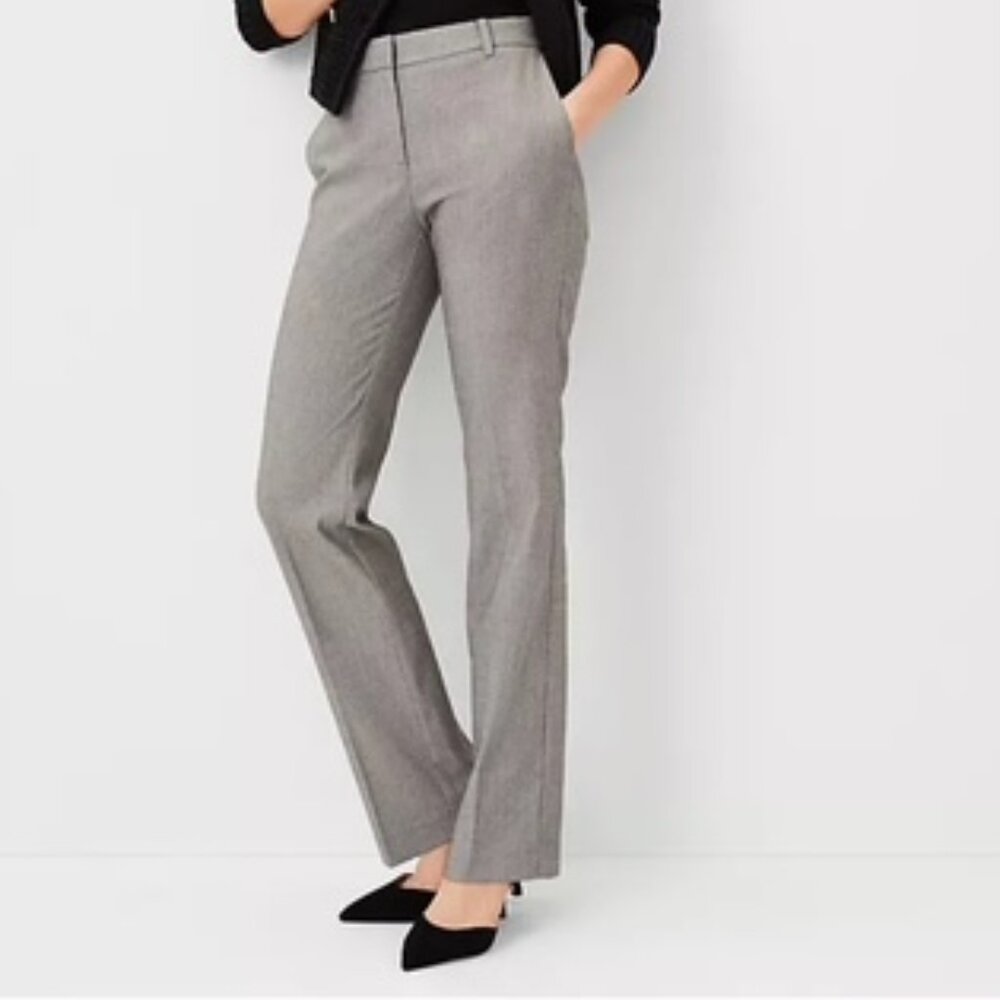 Ann Taylor Sophia Straight Leg Mid Rise Size 12 NWT